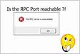 Test RPC Connection using PortQry and PowerShel